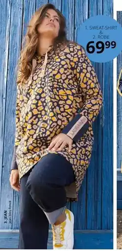Ulla Popken Sweat shirt 2 robe offre