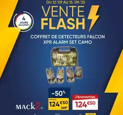 Pacific Pêche Flash - coffret de detecteurs falcon xpr alarm set camo offre