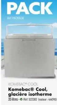 Narbonne accessoires Komebac cool, glacière isotherme offre