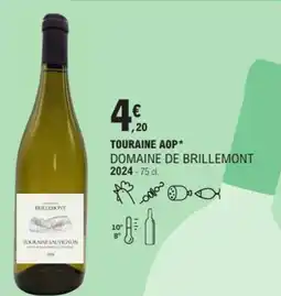 E.Leclerc Touraine aop domaine de brillemont 2024 offre