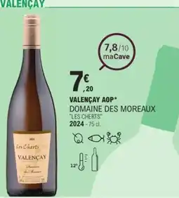 E.Leclerc Valençay aop domaine des moreaux offre