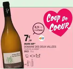 E.Leclerc Anjou aop domaine des deux vallées offre