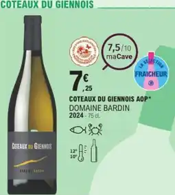 E.Leclerc COTEAUX DU GIENNOIS AOP offre
