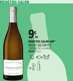 E.Leclerc Menetou-salon aop mont de davet offre