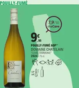 E.Leclerc Pouilly-fumé aop domaine chatelain offre