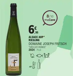 E.Leclerc Alsace aop riesling domaine joseph fritsch offre