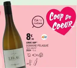 E.Leclerc Lirac aop domaine pelaquié offre