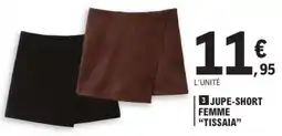 E.Leclerc JUPE-SHORT FEMME TISSAIA offre
