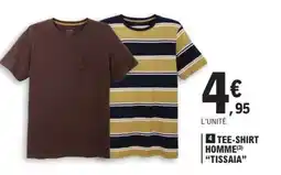 E.Leclerc TEE-SHIRT HOMME TISSAIA offre