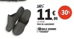 E.Leclerc MULE HOMME TISSAIA offre