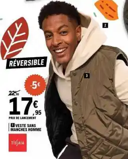 E.Leclerc Veste sans manches homme offre