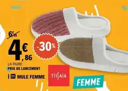 E.Leclerc Mule Femme offre