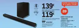 E.Leclerc Barre de son HW-T420 offre