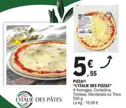 E.Leclerc PIZZA L'ITALIE DES PIZZAS offre