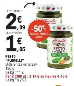 E.Leclerc Pesto Florelli offre