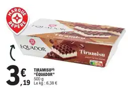 E.Leclerc TIRAMISU 'EQUADOR' offre