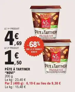 E.Leclerc Pâte À Tartiner Novi offre