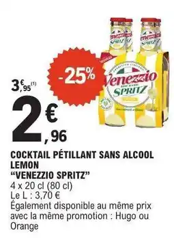 E.Leclerc VENEZZIO SPRITZ offre