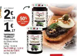 E.Leclerc TAPENADES “FLORELLI” offre