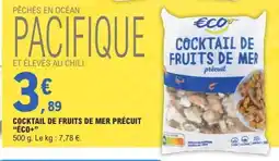E.Leclerc COCKTAIL DE FRUITS DE MER PRÉCUIT “ÉCO+” offre