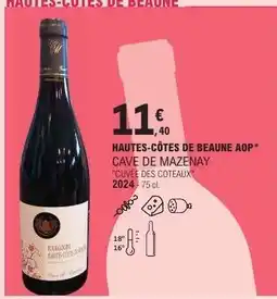E.Leclerc HAUTES-CÔTES DE BEAUNE AOP offre