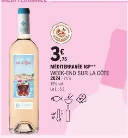 E.Leclerc MÉDITERRANÉE IGP offre