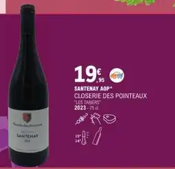 E.Leclerc SANTENAY AOP offre