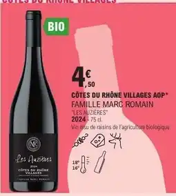 E.Leclerc Côtes Du Rhône Villages Aop offre