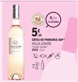 E.Leclerc VILLA LOUISE CUVÉE SALINE offre