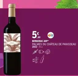 E.Leclerc PALMES DU CHÂTEAU DE PANISSEAU 2022 offre