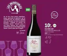 E.Leclerc LES CLOS DE PAUILLLES Cuvée Jules Pams offre