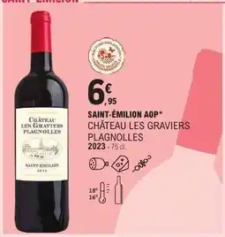 E.Leclerc CHÂTEAU LES GRAVIERS PLAGNOLLES offre