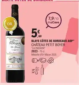 E.Leclerc CHÂTEAU PETIT BOYER offre