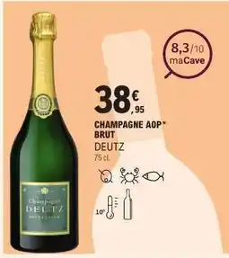 E.Leclerc CHAMPAGNE AOP BRUT DEUTZ offre
