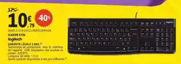 E.Leclerc CLAVIER K120 logitech offre