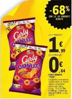 E.Leclerc Curly Donuts Vico offre