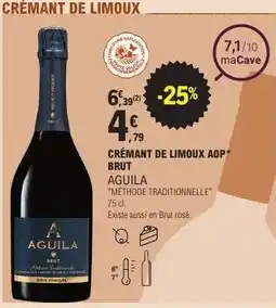 E.Leclerc CREMANT DE LIMOUX AOP BRUT offre