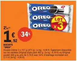 E.Leclerc Biscuits Oreo offre