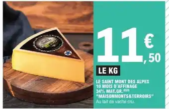 E.Leclerc LE SAINT MONT DES ALPES offre