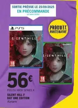 E.Leclerc SILENT HILL F DAY ONE EDITION offre