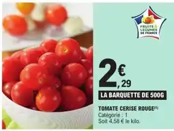 E.Leclerc Tomate cerise rouge offre