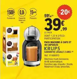 E.Leclerc KRUPS offre