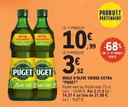 E.Leclerc Huile D'olive Vierge Extra Puget offre