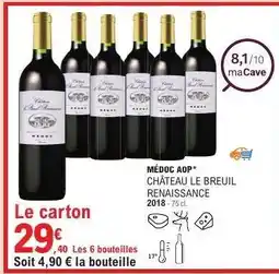 E.Leclerc CHÂTEAU LE BREUIL RENAISSANCE offre