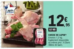 E.Leclerc Cuisse de lapin offre
