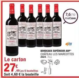 E.Leclerc Château Les Marcottes 2024 offre