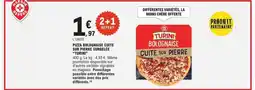 E.Leclerc PIZZA BOLOGNAISE CUITE SUR PIERRE SURGELÉE 'TURINI' offre