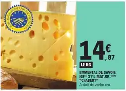 E.Leclerc Emmental De Savoie Igp offre
