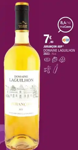 E.Leclerc Jurançon aop domaine laguilhon 2023 offre