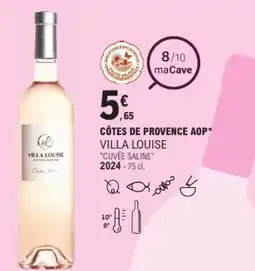E.Leclerc Côtes de provence aop villa louise offre